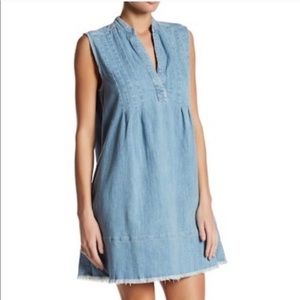 Current/Elliot Sleeveless Tuck Dress